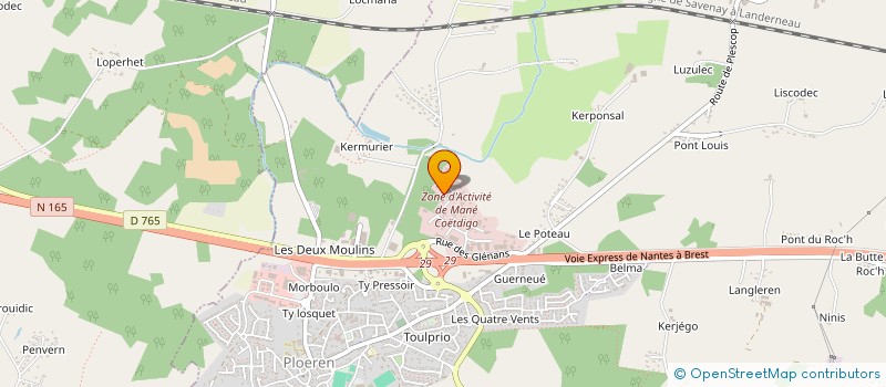 localisation de l'entreprise PRIVATE-AVENUE à PLOEREN