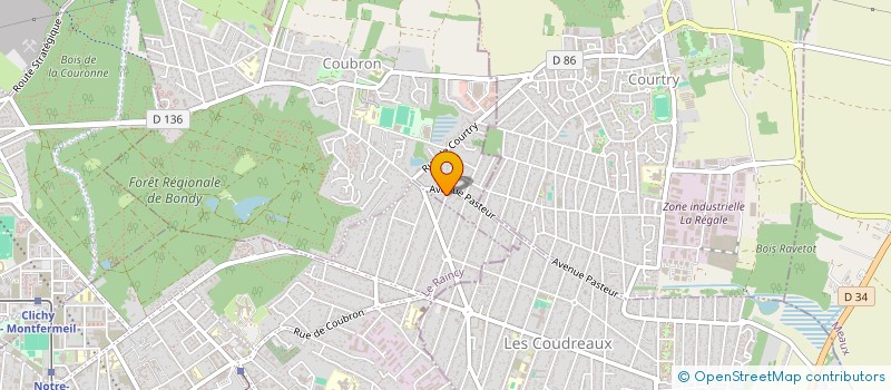 localisation de l'entreprise PRIVATE CAR  COUBRON