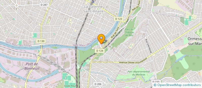 localisation de l'entreprise PRIVATE-CAR.COM  SUCY-EN-BRIE