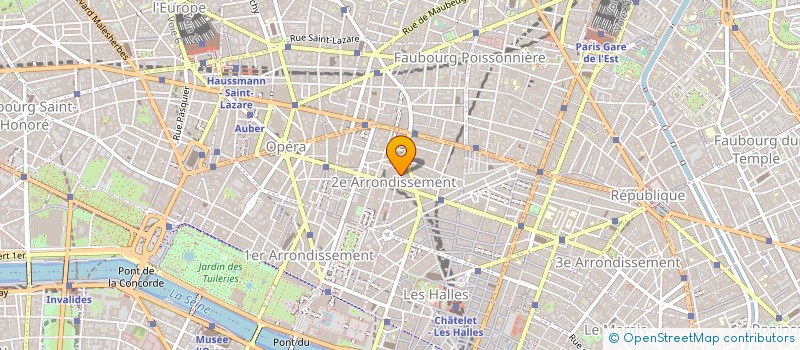localisation de l'entreprise PRIVATE CONCIERGERIE à PARIS