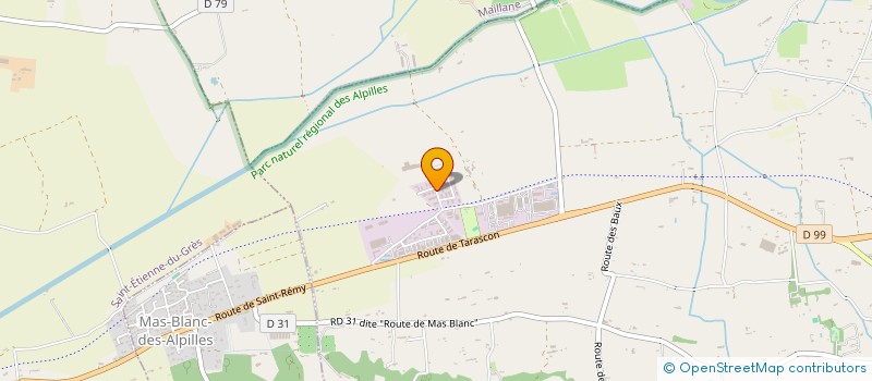 localisation de l'entreprise PRIVATE DRIVER  SAINT-REMY-DE-PROVENCE