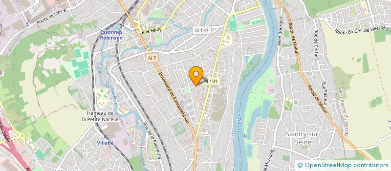 localisation de l'entreprise PRIVATE DRIVER à CORBEIL-ESSONNES