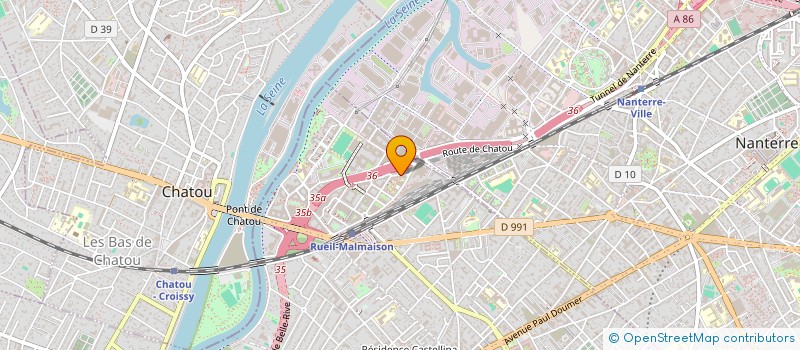 localisation de l'entreprise PRIVATE HOME SERVICE à RUEIL-MALMAISON