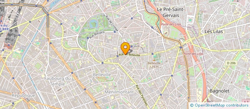 localisation de l'entreprise PRIVATE INSTITUTION  PARIS