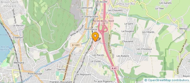 localisation de l'entreprise PRIVATE MANSION 23 à AIX-LES-BAINS