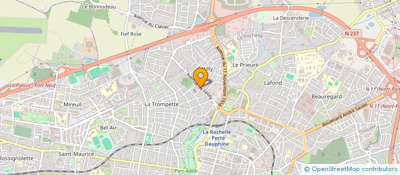 localisation de l'entreprise PRIVATE-MARINE à LA ROCHELLE