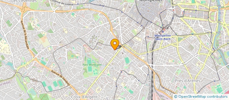 localisation de l'entreprise PRIVATE PARTNER à MONTPELLIER