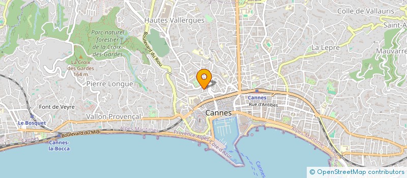 localisation de l'entreprise PRIVATE PROPERTIES à CANNES
