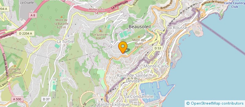 localisation de l'entreprise PRIVATE SERVICES à NICE