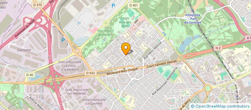 localisation de l'entreprise PRIVATE SPACE TRAVEL  AULNAY-SOUS-BOIS