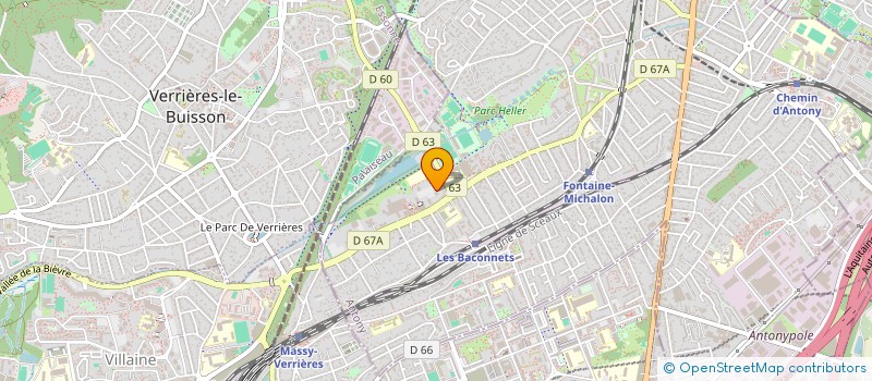 localisation de l'entreprise PRIVATE SUCCESS DRIVERS à ANTONY