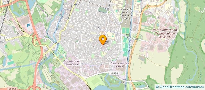 localisation de l'entreprise PRIVATE VTC  ILLKIRCH-GRAFFENSTADEN