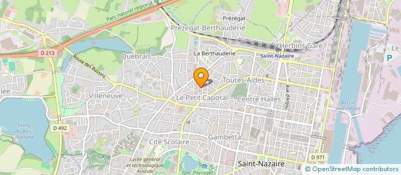 localisation de l'entreprise PRIVATE VTC  SAINT-NAZAIRE