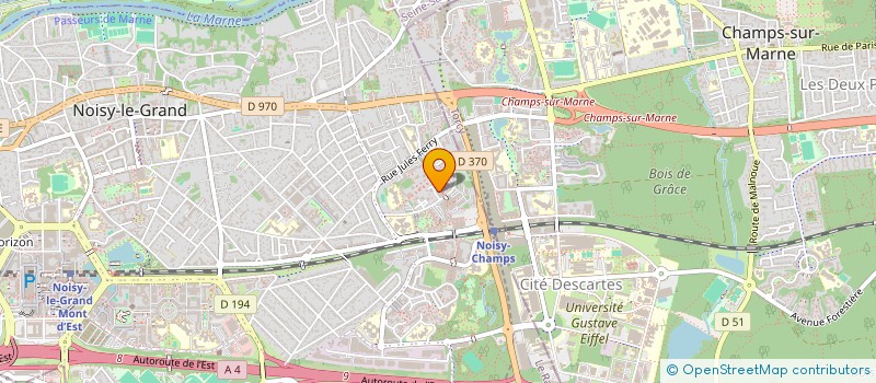 localisation de l'entreprise PRIVE PRESTIGE CAR TRANSPORT  NOISY-LE-GRAND