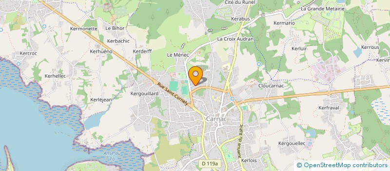 localisation de l'entreprise PRIVELIS à PLOUHARNEL