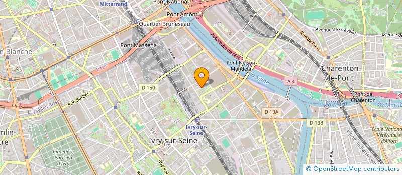 localisation de l'entreprise PRIVERE à IVRY-SUR-SEINE