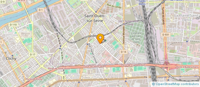 localisation de l'entreprise PRIVICTOIRE à SAINT-OUEN-SUR-SEINE