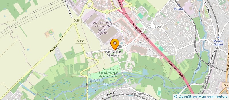 localisation de l'entreprise PRIVILEGE à VILLABE