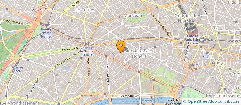 localisation de l'entreprise PRIVILEGE à PARIS