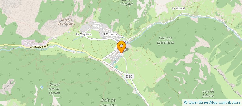 localisation de l'entreprise PRIVILEGE  GUILLESTRE