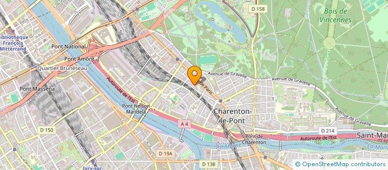 localisation de l'entreprise PRIVILEGE  CHARENTON-LE-PONT