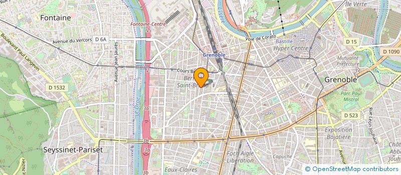 localisation de l'entreprise PRIVILEGE à GRENOBLE