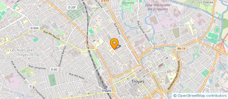 localisation de l'entreprise PRIVILEGE à TROYES