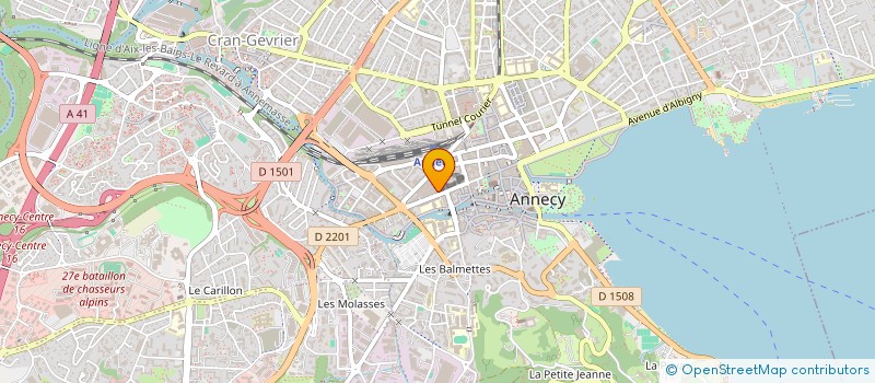 localisation de l'entreprise PRIVILEGE  ANNECY