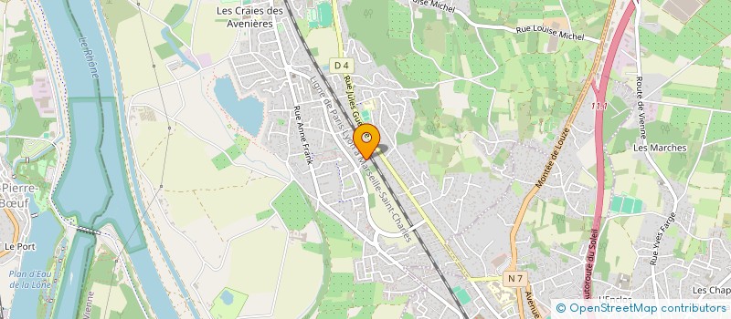 localisation de l'entreprise PRIVILEGE  SAINT-MAURICE-L'EXIL