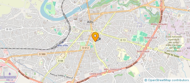 localisation de l'entreprise PRIVILEGE ALBI à ALBI