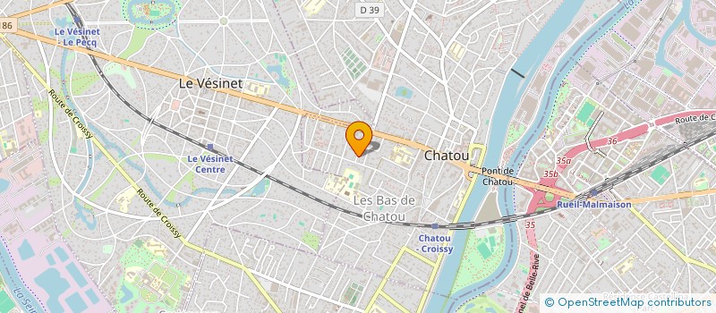 localisation de l'entreprise PRIVILEGE AUTO à CHATOU