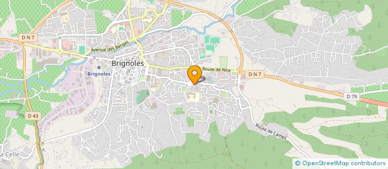 localisation de l'entreprise PRIVILEGE AUTO à BRIGNOLES