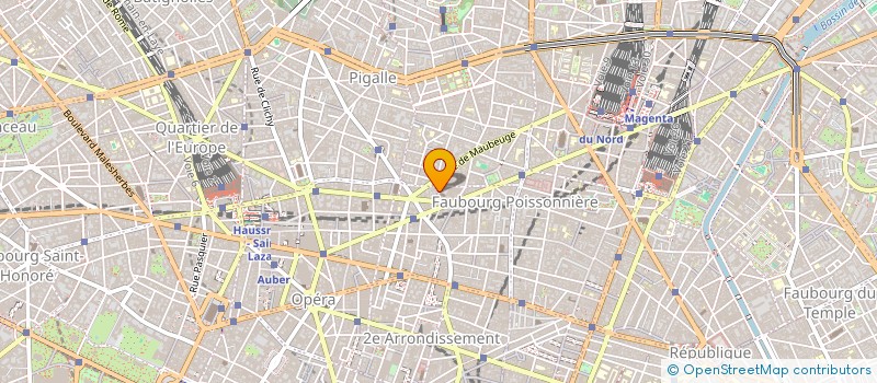 localisation de l'entreprise PRIVILEGE LAFAYETTE  PARIS