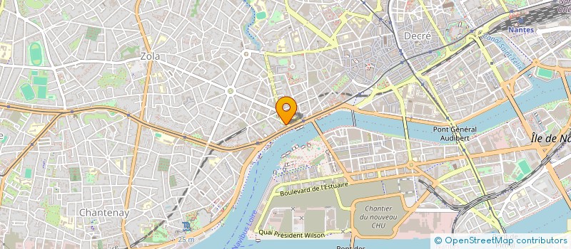 localisation de l'entreprise PRIVILEGE LOISIR RESTAURATION à NANTES