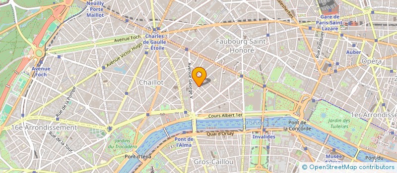 localisation de l'entreprise PRIVILEGE RENTING CAR à PARIS