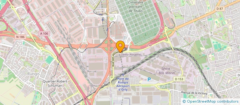 localisation de l'entreprise PRIVILEGE VIANDE HALLAL  THIAIS