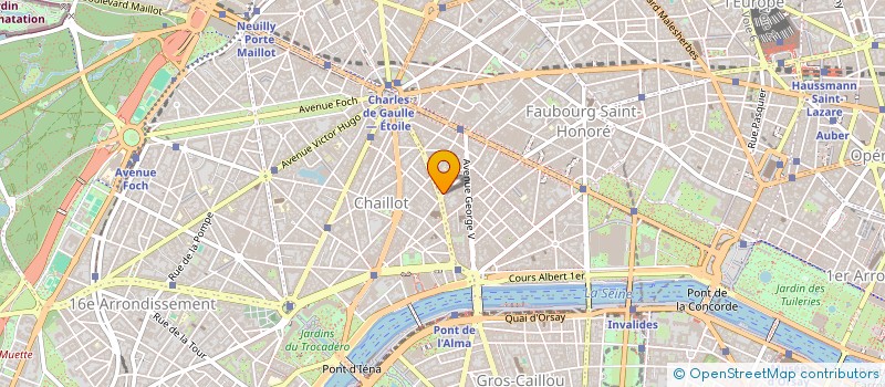 localisation de l'entreprise PRIVILEGES VOYAGES à PARIS