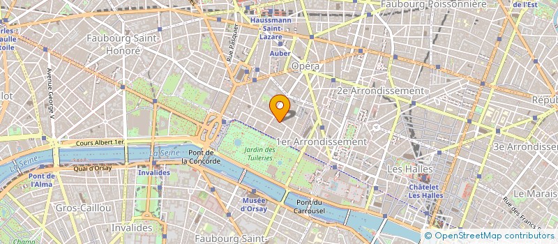 localisation de l'entreprise PRIVILEGIES D CO à PARIS