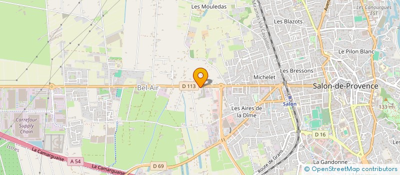 localisation de l'entreprise PRIVLY  SALON-DE-PROVENCE