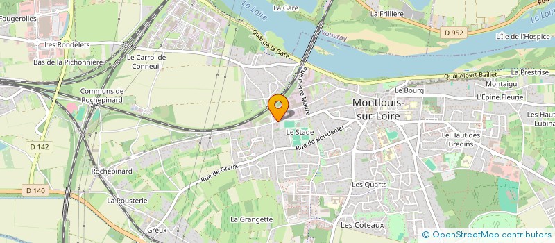 localisation de l'entreprise PRIX CHOC DESTOCKAGE  MONTLOUIS-SUR-LOIRE