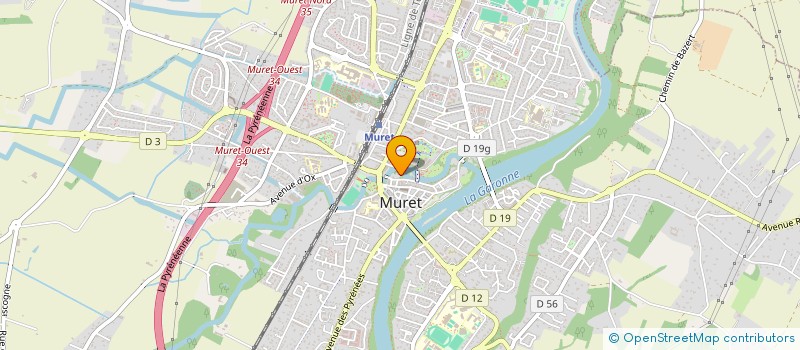localisation de l'entreprise PRIX DU JEUNE ECRIVAIN à MURET