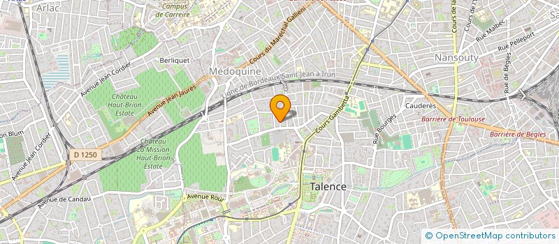 localisation de l'entreprise PRIX ISABELLE ATTALI  TALENCE