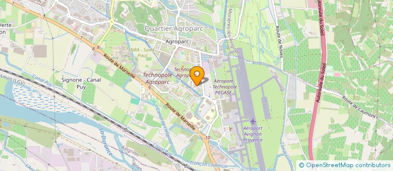 localisation de l'entreprise PRIZIUS  AVIGNON