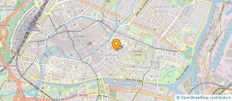 localisation de l'entreprise PRIZM  STRASBOURG