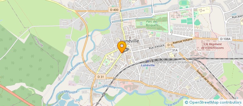 localisation de l'entreprise PRIZM GLOBAL à LUNEVILLE