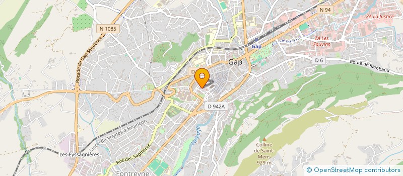 localisation de l'entreprise PRIZZLYS à GAP