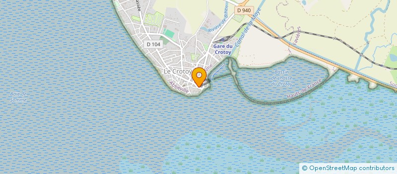 localisation de l'entreprise PRJJ à LE CROTOY