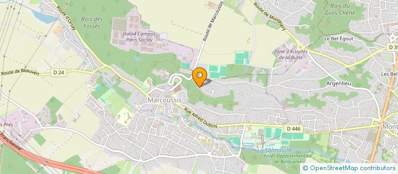 localisation de l'entreprise PRJL  MARCOUSSIS