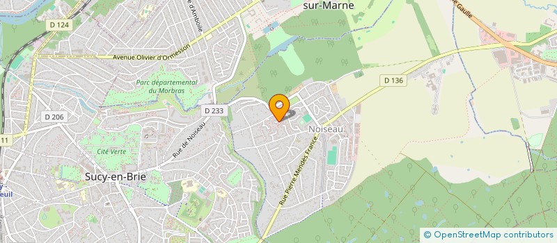 localisation de l'entreprise PRK ANALYTICS  NOISEAU