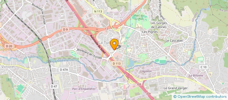 localisation de l'entreprise PRL COMPOSITE à VITROLLES
